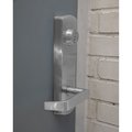 Trans Atlantic Co. 900 Series Aluminum Grade 1 Heavy Duty Entry Escutcheon Lever Handle Trim with Lock ED-EL500-US26D-HD